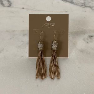 J. Crew Factory Dangle Tassel Earrings